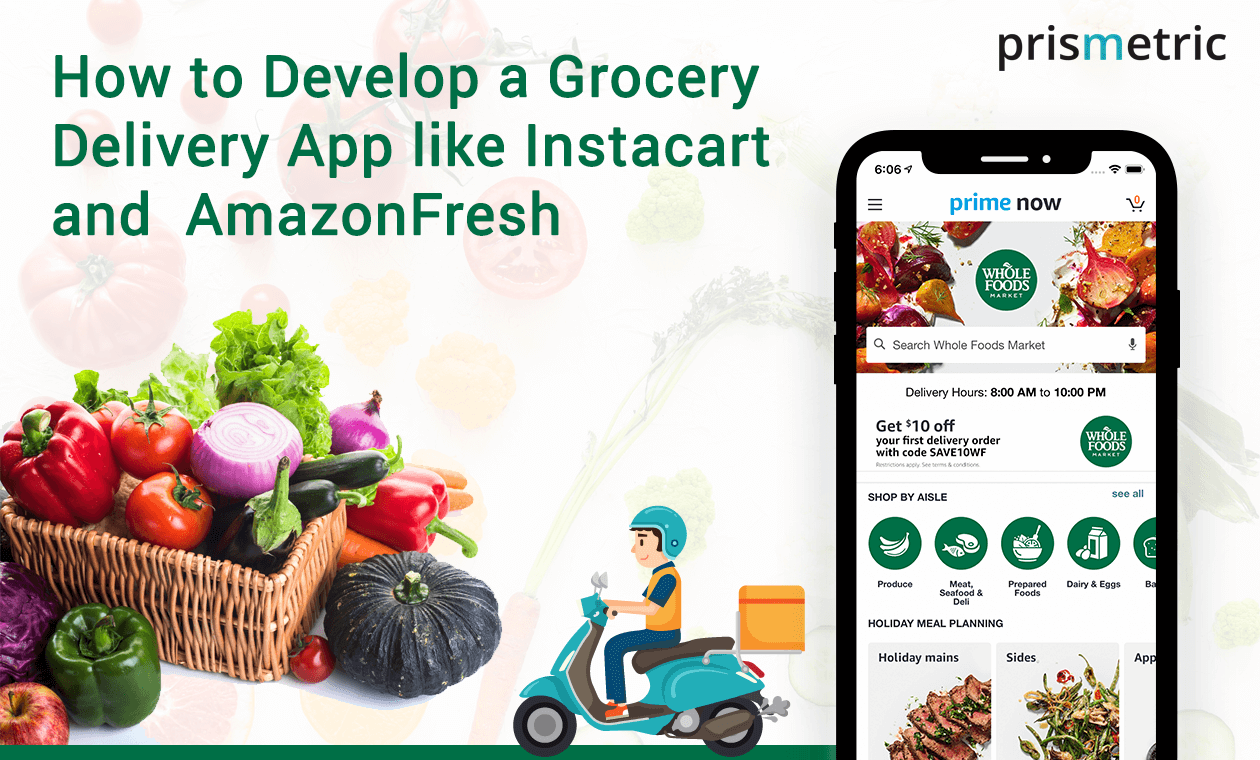 How much does grocery delivery app development cost?- Prismetric